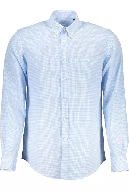 Light Blue Cotton Mens Shirt