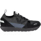 Black Leather Women Sneaker