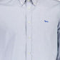 Light Blue Cotton Men Shirt