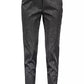 Black Polyester Women Trouser