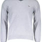 Gray Wool Men Sweater