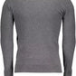 Gray Cotton Men Sweater