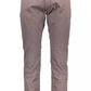 Gray Cotton Men Trouser