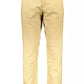 Brown Cotton Men Trouser