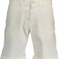 White Cotton Men Bermuda