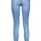 Blue Cotton Women Jeans