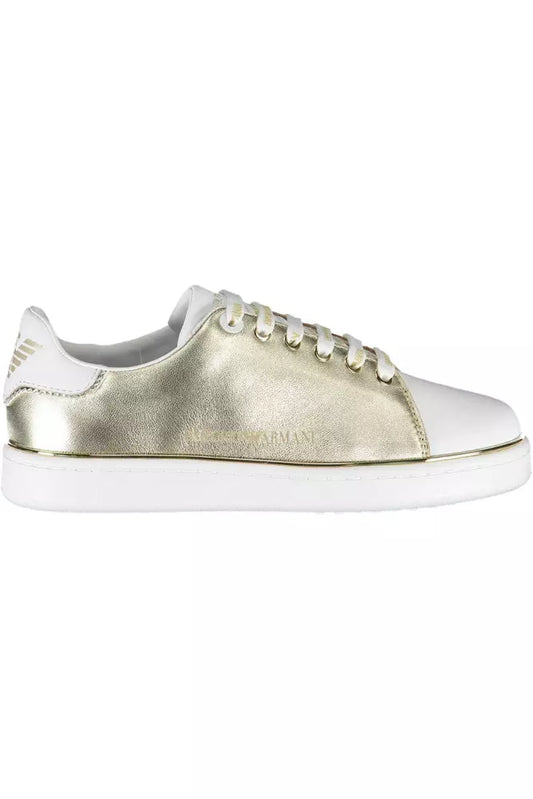 White Leather Women Sneaker