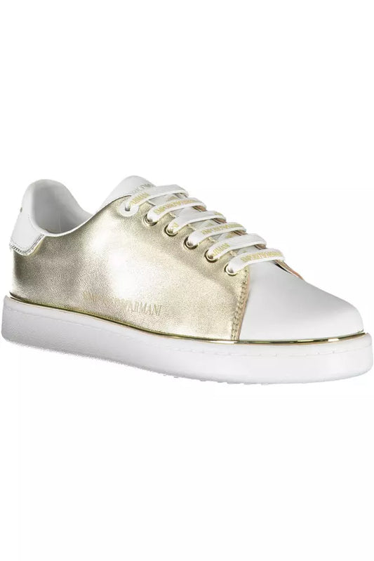 White Leather Women Sneaker