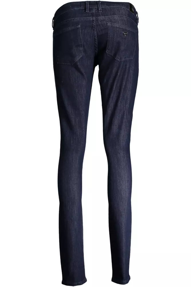 Blue Cotton Women Jean