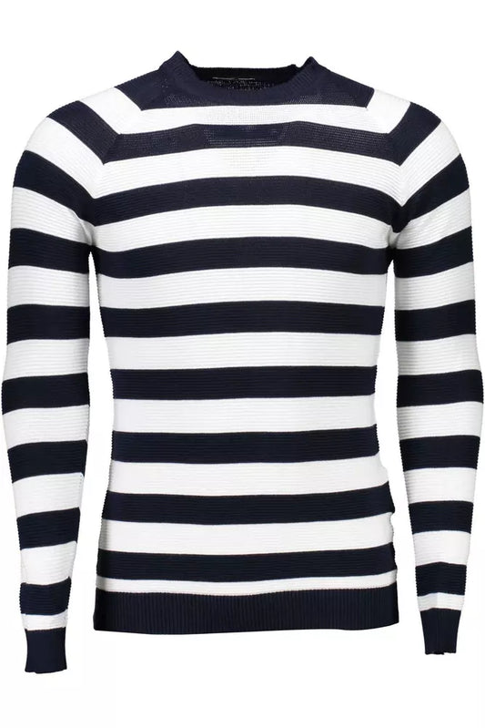 Blue Cotton Men Shirt
