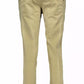 "Green Cotton Women Jeans"