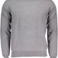 Gray Cotton Men Sweater