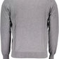 Gray Cotton Men Sweater