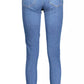 Blue Cotton Women Jeans