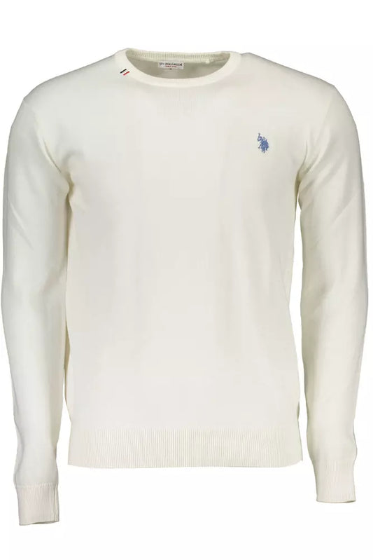 White Cotton Men Shirt