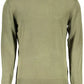 Green Cotton Men Shirt