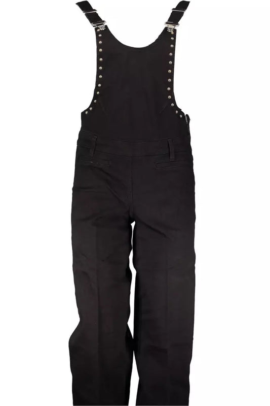 Black Cotton Women Jean