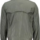 Green Polyester Men Jacket