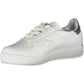 White Leather Women Sneaker