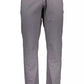 Gray Cotton Men Pants