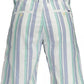 White Cotton Mens Bermuda Pant