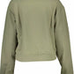 Green Cotton Women Sweater