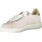 White Leather Women Sneaker