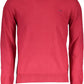 Red Wool Men Sweater
