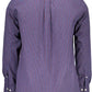 Blue Cotton Men Shirt