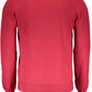Red Wool Men Sweater