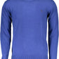 Blue Cotton Men Shirt
