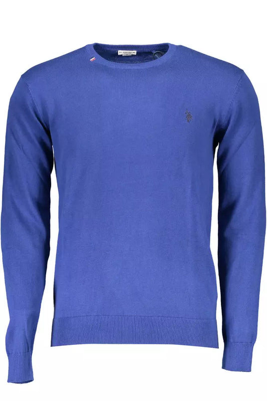 Blue Cotton Men Shirt