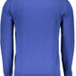 Blue Cotton Men Shirt