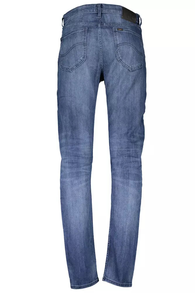 Blue Cotton Men Jeans