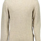 Beige Wool Men Sweater