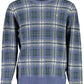 Blue Wool Men Sweater