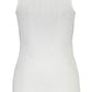 White Cotton Women Tank Top