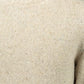 Beige Wool Men Sweater