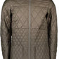 Brown Cotton Men Jacket