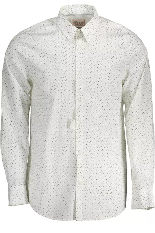 White Cotton Men's Shirt