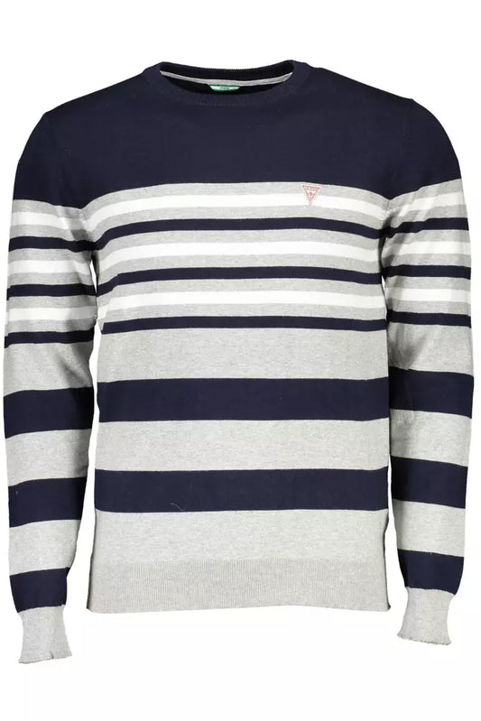 Blue Cotton Men Shirt