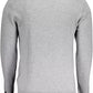 Gray Viscose Men Sweater