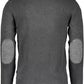 Gray Viscose Men Shirt