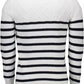 White Cotton Men Sweater