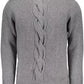Gray Wool Men Sweater