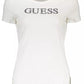White Cotton Women T-Shirt