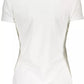 White Cotton Women T-Shirt
