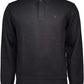 Black Cotton Men Polo Shirt