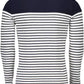 Blue Cotton Mens Sweater