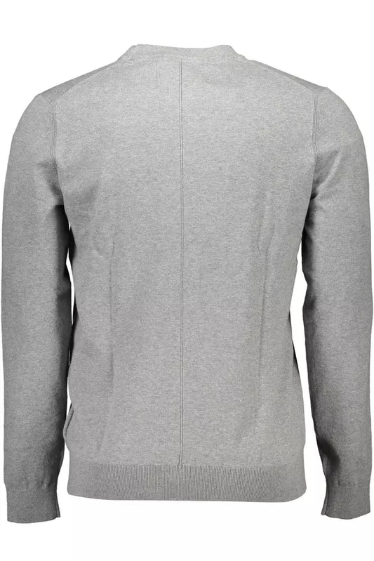 Gray Cotton Men Shirt